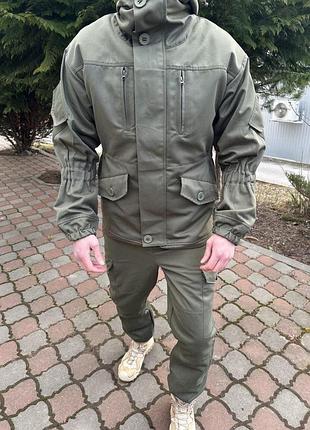 Боевой костюм "горка" хаки/олива демисезон. тактический армейский костюм горка