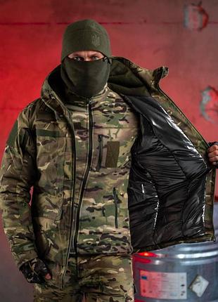 Тактическая куртка persona пиксель omni-heat. куртка военная армейская камуфляж