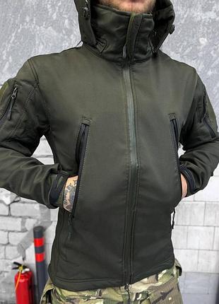 Тактическая куртка софтшел kord second generation oliva. куртка военная армейская камуфляж