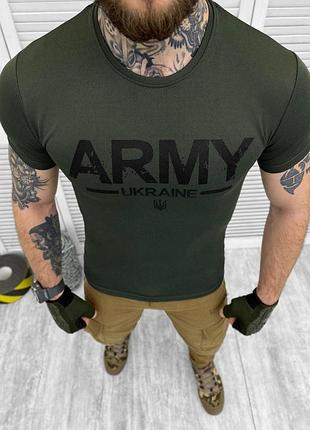 Мужская футболка army. мужская летняя тактическая футболка