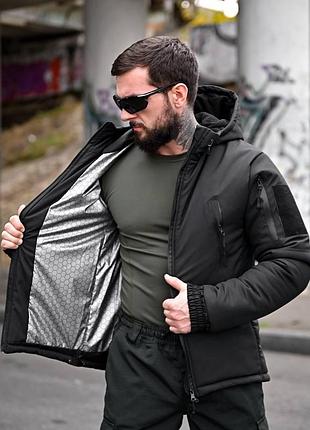 Зимняя тактическая куртка гур omni-heat m-3xl. куртка военная армейская камуфляж
