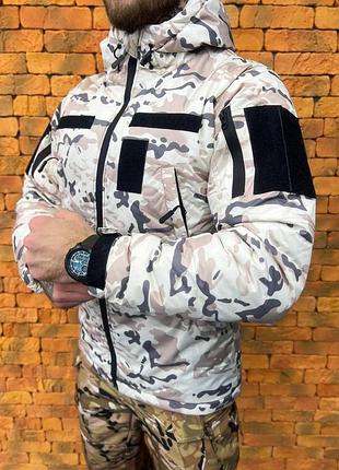 Курточка falcon military blot. куртка военная камуфляж мультикам зима