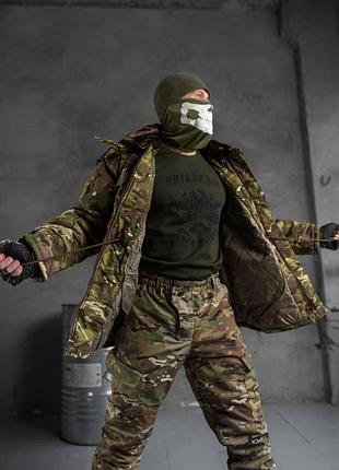 Зимова тактична куртка colonel. куртка військова армійська камуфляж