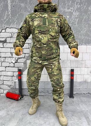 Зимний тактический костюм trenches. форма зимняя тактическая мульткам