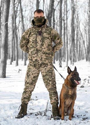 Зимний костюм горький пиксель oblivion tactical. мужской зимний камуфляжный костюм.