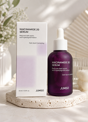 Jumiso niacinamide 20 serum dark spot correcting
объем: 40 мл