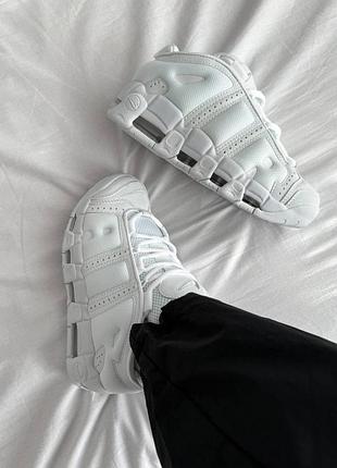 Женские кроссовки найк аир мор nike air more uptempo low white 37 39