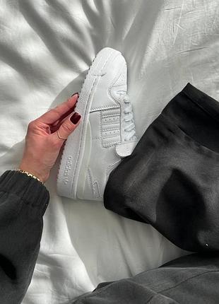 Жіночі кросівки адідас форум adidas forum 84 low white premium