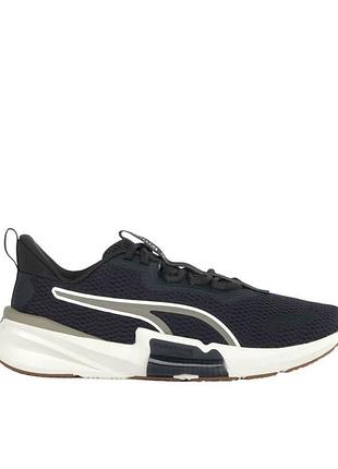 Кросівки жіночі пума оригінал puma pwr frame black/white 377970-09