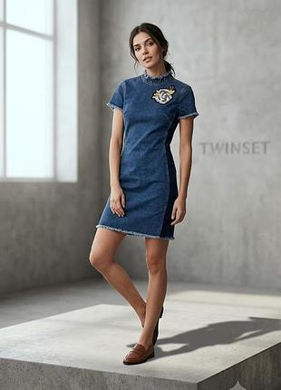 Джинсовое платье my twin twinset (оригинал), размер 42-44 (xs)