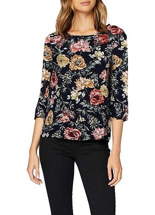 Блуза onlnova life 3/4 sleeve top aop wvn 5 15213852 night sky only 36 темно-синий 15213852nightsky