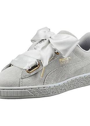 Кроссовки (sneakers) puma suede basket "heart satin" (362714 02) 37.5 (24.5 см.) 362714 02