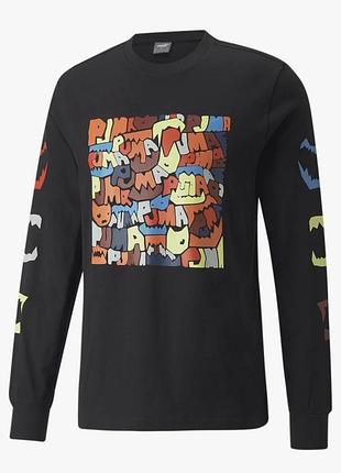 Світшот puma унісекс чоловічий / жіночий оригінал, футболка з довгим рукавом