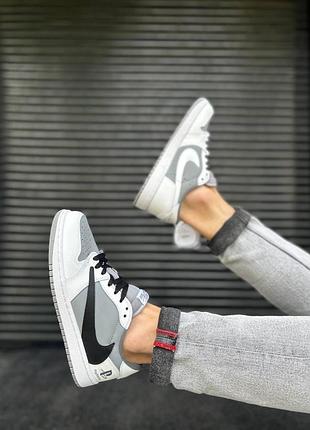 Чоловічі / жіночі кросівки найк сб данк nike sb dunk x travis scott x playstation 37