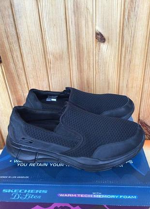 Оригiнальнi мокасини skechers, р 42 (27, 5 см)
