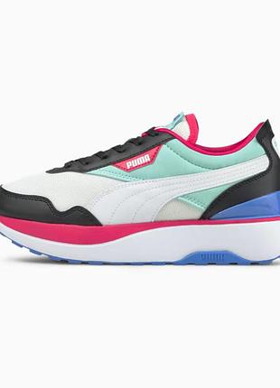 Жіночі кросівки стильні повсякденні пума оригінал puma cruise rider flair w 381654 01