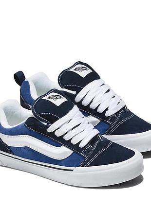 Мужские / женские кеды ванс оригинал vans knu skool shoe blue vn0009qcnwd vn0009qcnwd 45