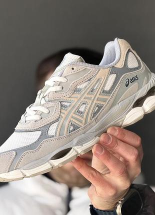Мужские кроссовки ассикс стильные asics gel nyc 41 44