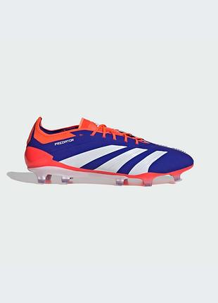 Чоловічі / жіночі кросівки адідас оригінал adidas predator elite fg blue/orange if8867