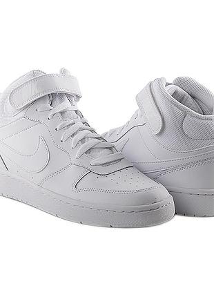 Кроссовки nike court borough mid 2 cd7782-100