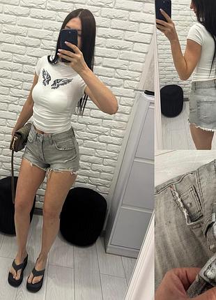 Джинсові шорти zara