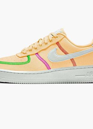 Жіночі кросівки стильні повсякденні найк оригінал nike air force 1 lx melon tint (w) ck6572-800