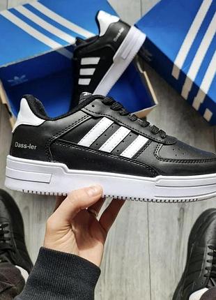 Женские кроссовки adidas dass-ler black & white 37 37