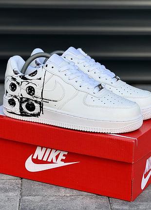 Мужские / женские кроссовки найк аир форс nike force white белый 37