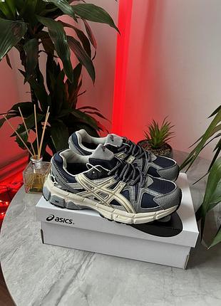 Мужские / женские кроссовки асикс asics gel-kahana 8, 01 grey beige серый бежевый 37