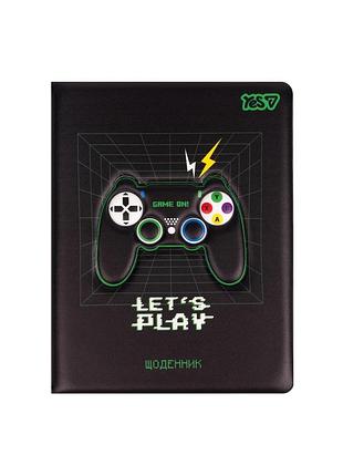 Щоденник шкільний yes тверда обкладинка gamepad (911695)