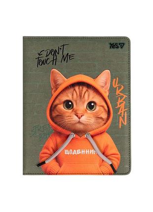 Щоденник шкільний yes тверда обкладинка urban cat (911694)