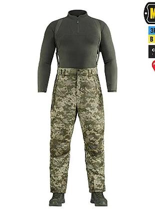 Штани зимові m-tac alpha pro primaloft піксель mm14