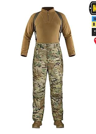 Штани зимові m-tac alpha pro primaloft мультикам