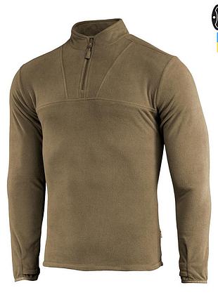 Кофта флісова m-tac delta fleece. темна олива xxxl