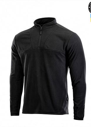 Кофта флісова m-tac delta fleece. чорний s