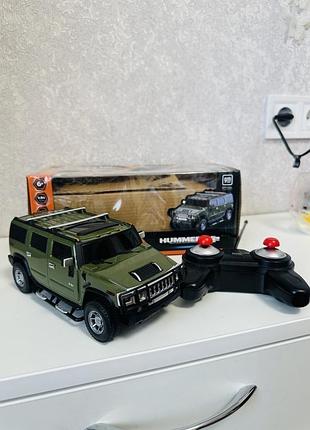 Автомодель powermotors hummer 1:24 на р/к khaki