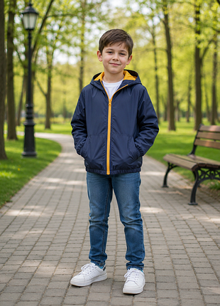 Ветровка, штормовка, для парня 6-8 лет, рост 128см, original marines