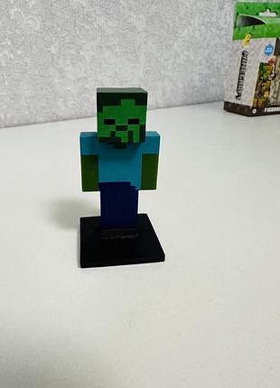 Фігурка minecraft зомбі 3