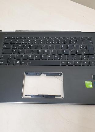 Lenovo yoga 710-15isk 710-15ikb корпус c топкейс, середня частина