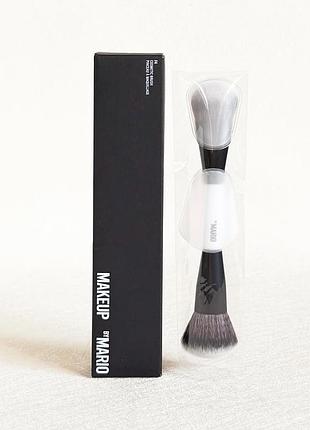 Двухсторонній пензлик для макіяжу f4 dual-ended foundation and face brush
