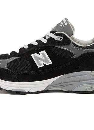 Кроссовки new balance 993 black grey wr993bk