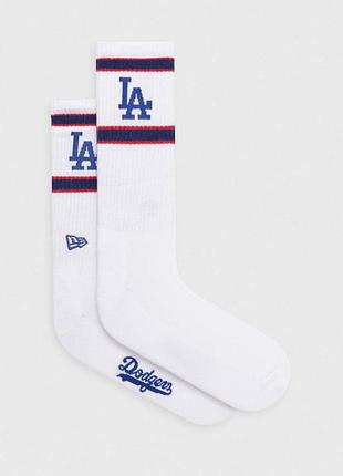 Чоловічі / жіночі шкарпетки нью ера оригінал new era mlb premium la dodgers 13113634