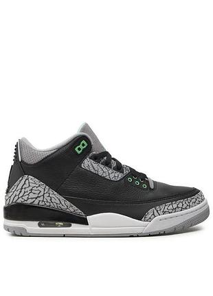 Чоловічі / жіночі кросівки найк джордан оригінал nike air jordan 3 retro black/grey ct8532-031