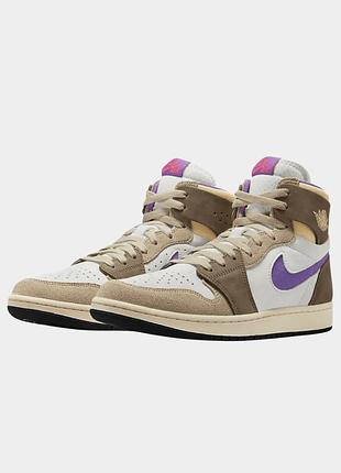 Чоловічі / жіночі кросівки найк джордан оригінал nike jordan 1 zoom comfort 2 multi dv1307-205