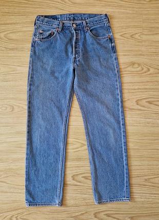 Джинси чоловічі levi's 501 w31 l30 (levis/левайс) original