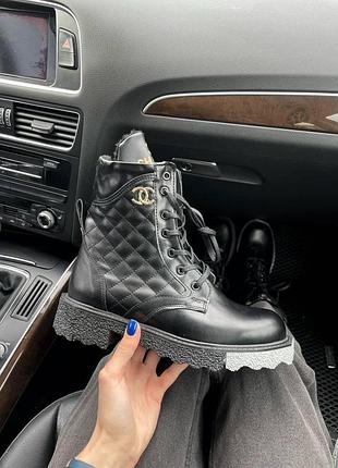 Жіночі черевики chanel зимові