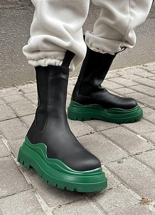 Женские ботинки bottega veneta зимние