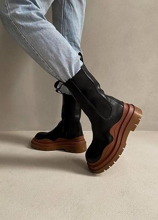 Жіночі черевики bottega veneta