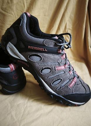 Чоловічі шкіряні кросівки merrell.розмір 46
