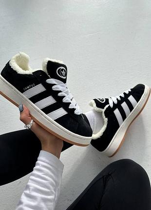 Женские зимние кроссовки adidas campus, высокие зимние кроссовки для женщин адидас